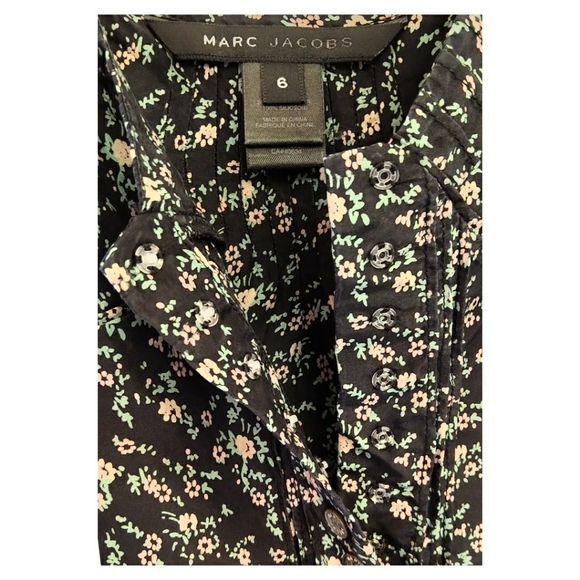 Marc Jacobs Floral 100% Silk Camisole Blouse - Picture 4 of 4